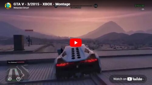 GTA V – 3/2015 – XBOX – Montage