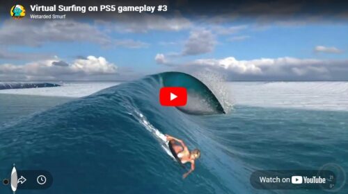 Virtual Surfing on PS5 gameplay #3