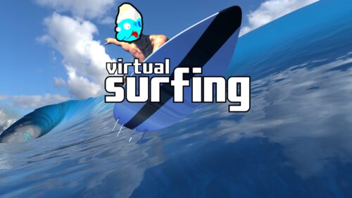 Virtual Surfing gameplay on PS5 with 2024 update 🏄‍♂️
