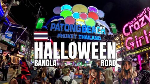 Spooky Nights in Paradise: Halloween 2025 Walking Tour on Bangla Road, Phuket Thailand Nightlife! 🎃👻