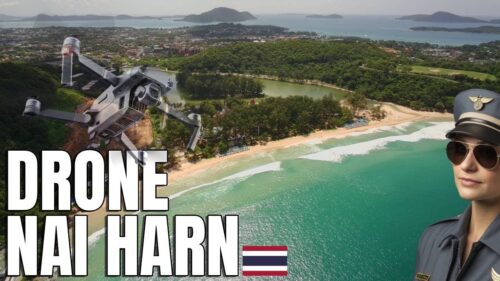 Nai Harn Beach 🏖️ PHUKET DRONE 4K – Turquoise Water, Yachts & Tropical Thailand Aerial View