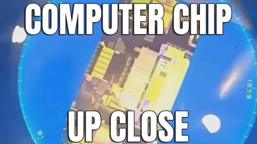 What a Computer Chip Looks Like Up Close: Insane 1000x CPU Zoom in 4K