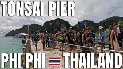 Tonsai Pier Timelapse 🌅 | Phi Phi Island, Krabi Thailand 4K Travel Scenery